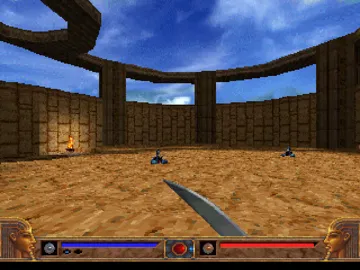 Powerslave (US) screen shot game playing